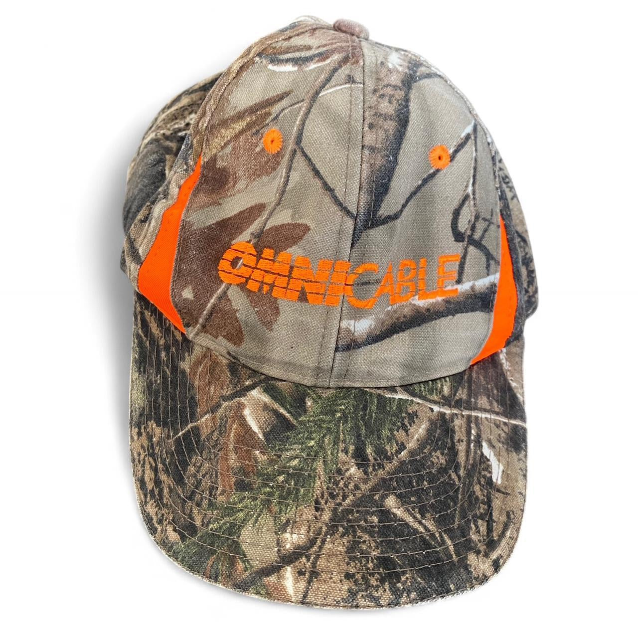 Sick real tree camo orange cap!