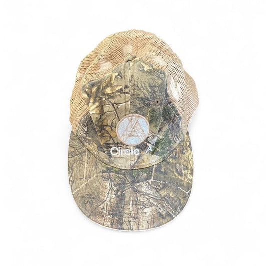 Sick real tree camo and beige cap
