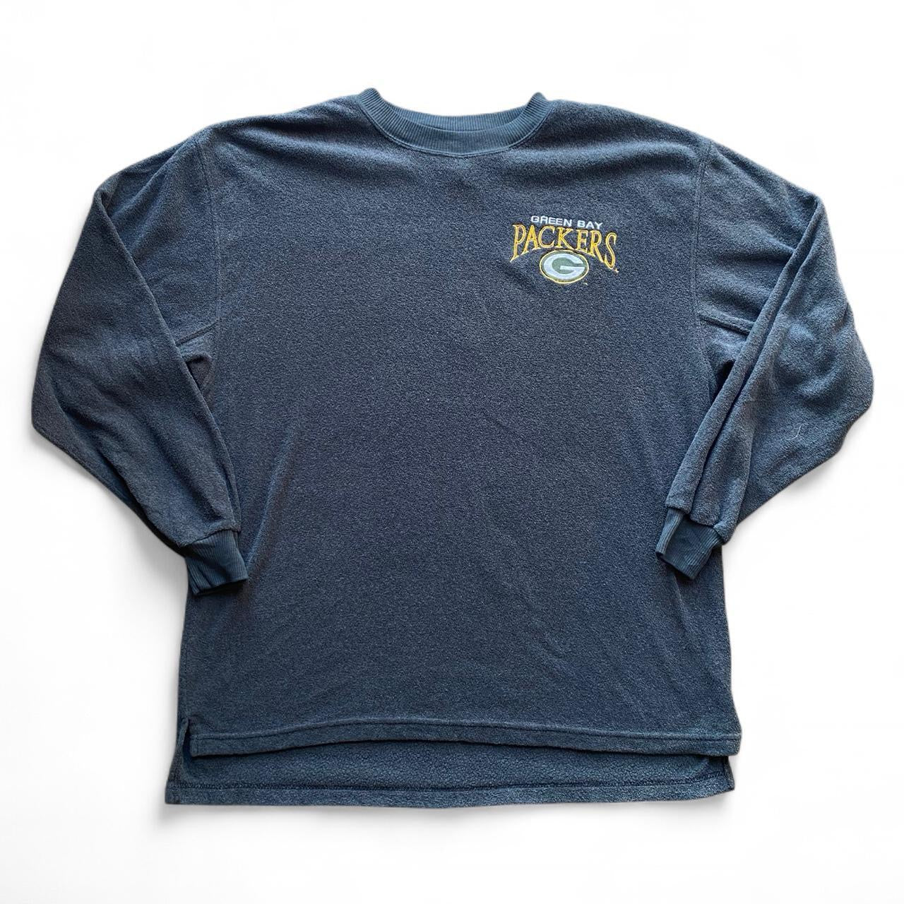 Navy Green Bay Packers NFL crewneck sweatshirt