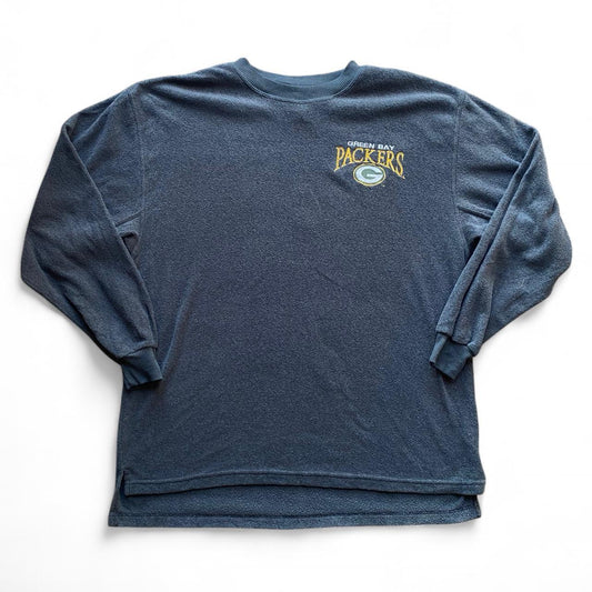 Navy Green Bay Packers NFL crewneck sweatshirt