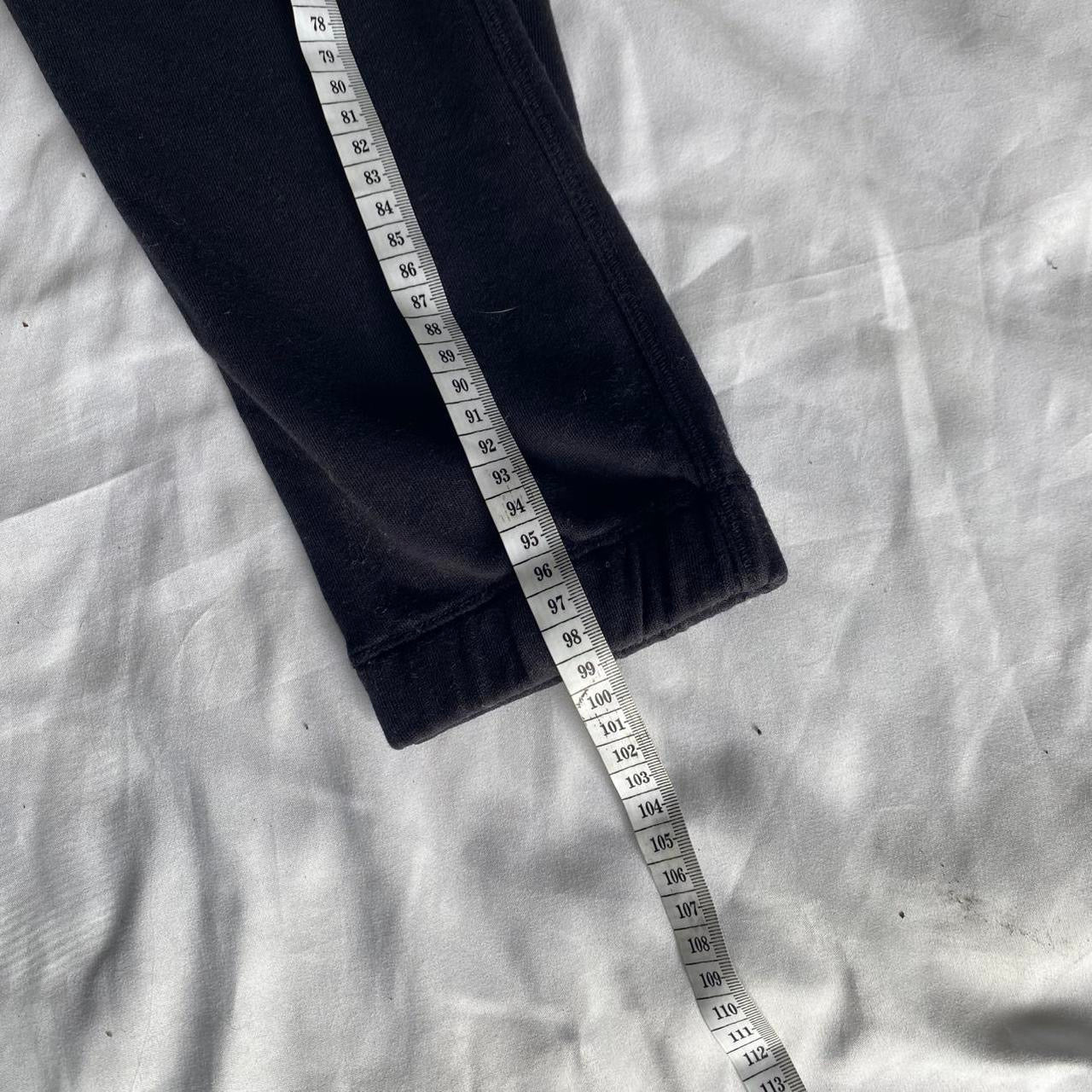 Champion black sweatpants with cute pink logo