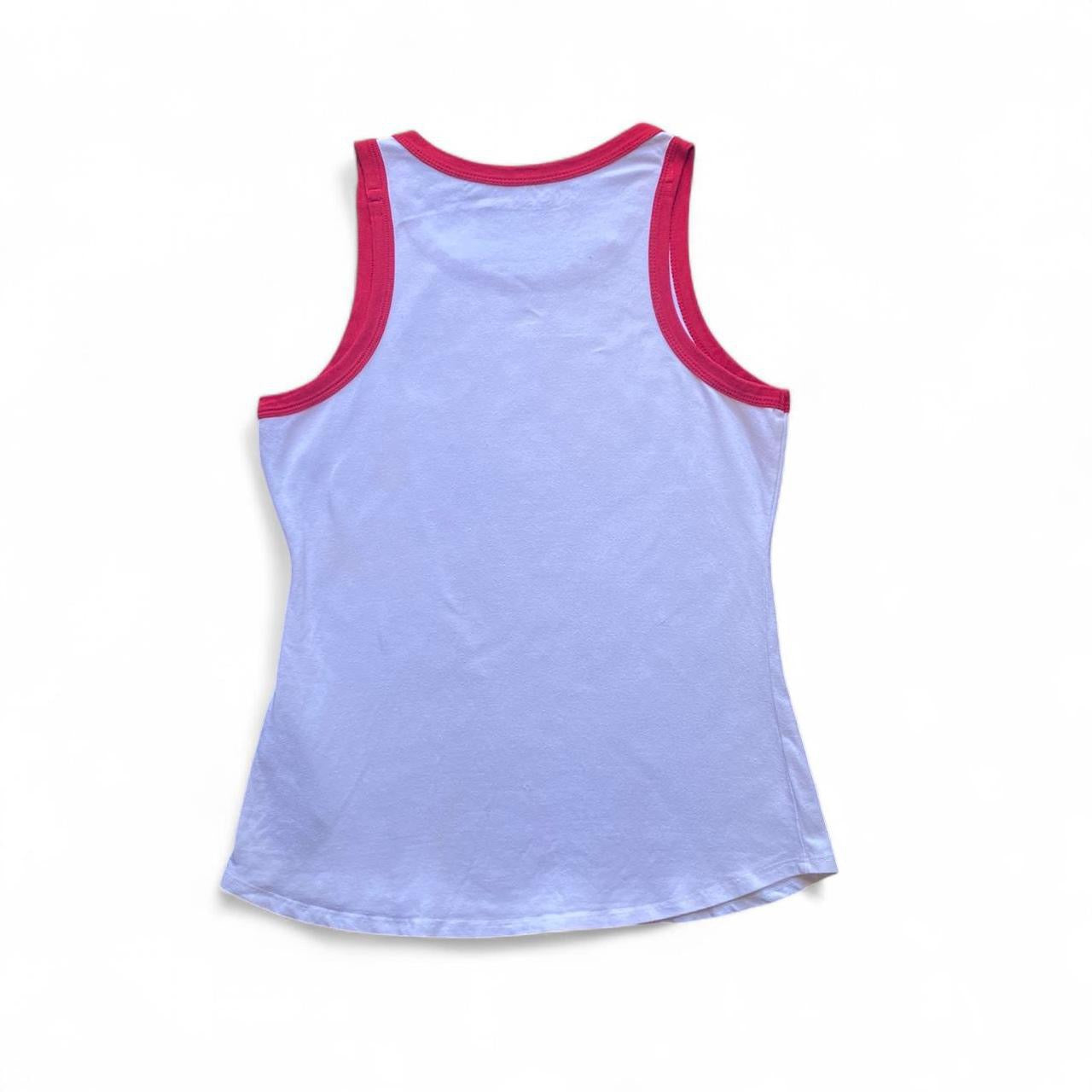 White and red Harley Davidson tank top