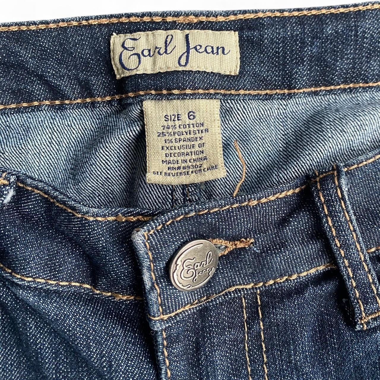 Vintage 90s 3/4 mid rise denim studded jeans
