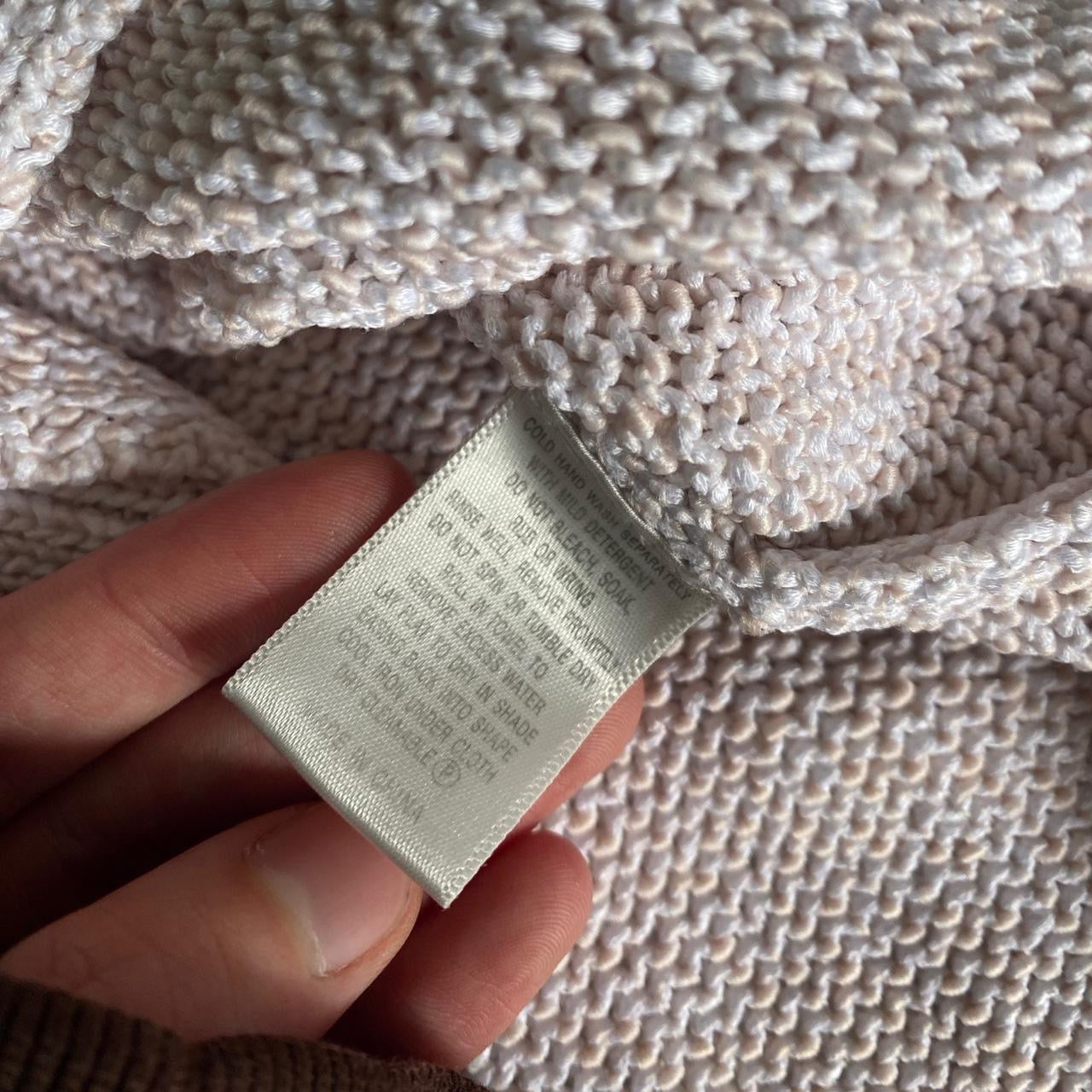 Witchery cream knit v neck jumper