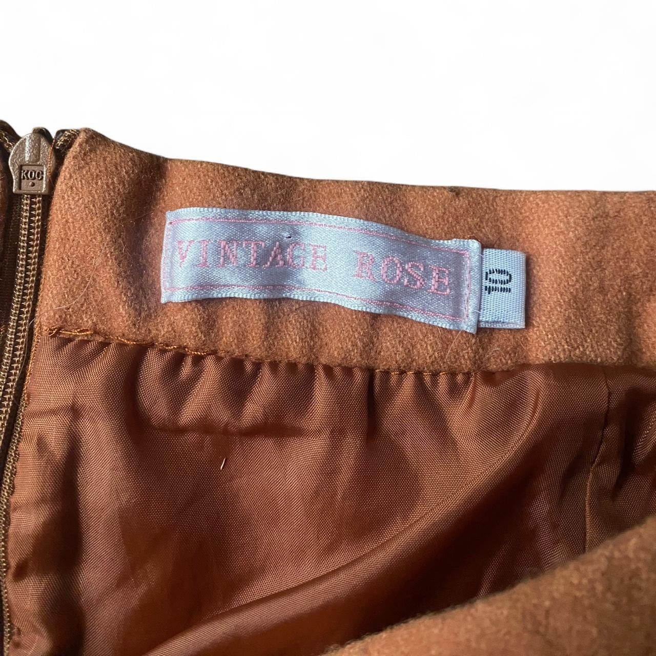 Cute Orange boho crochet mini skirt