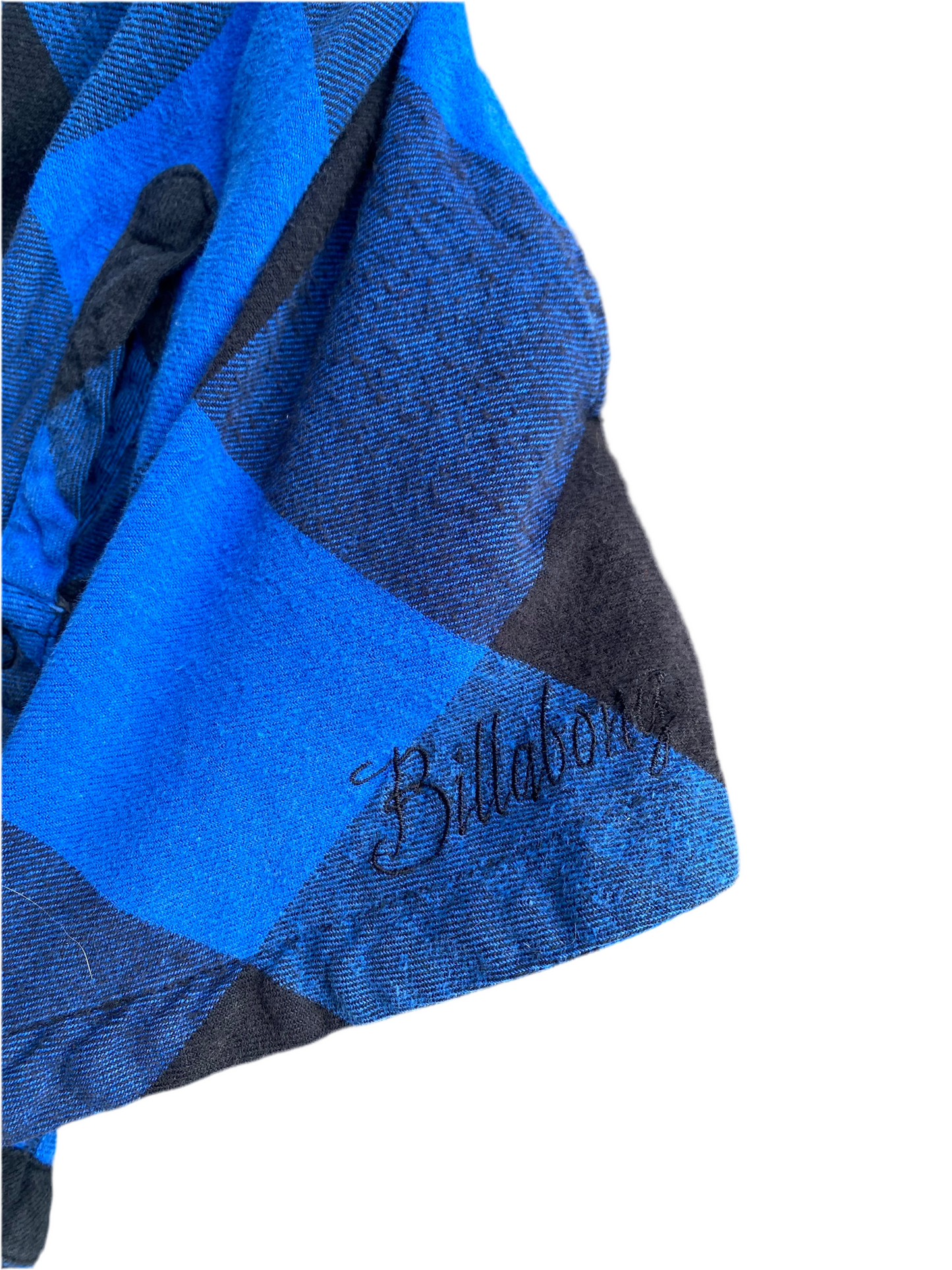 00s Billabong Blue Fannel Button up shacket