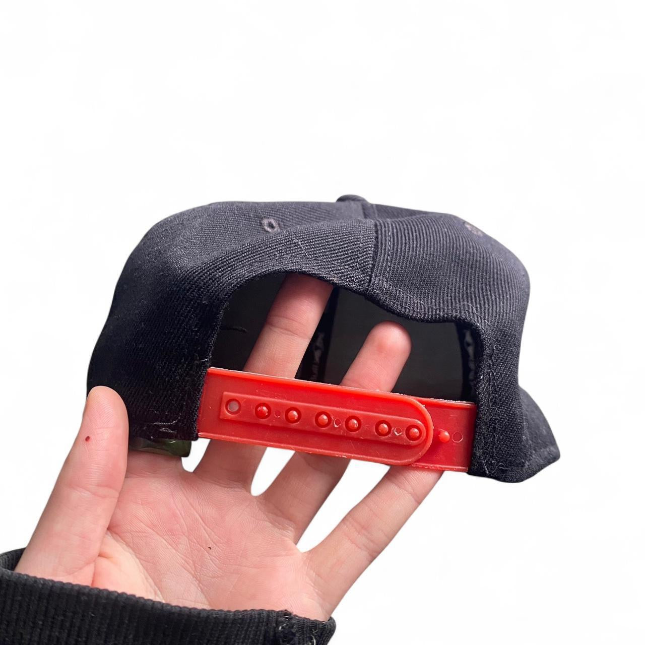 Red Bull black and red snapback cap