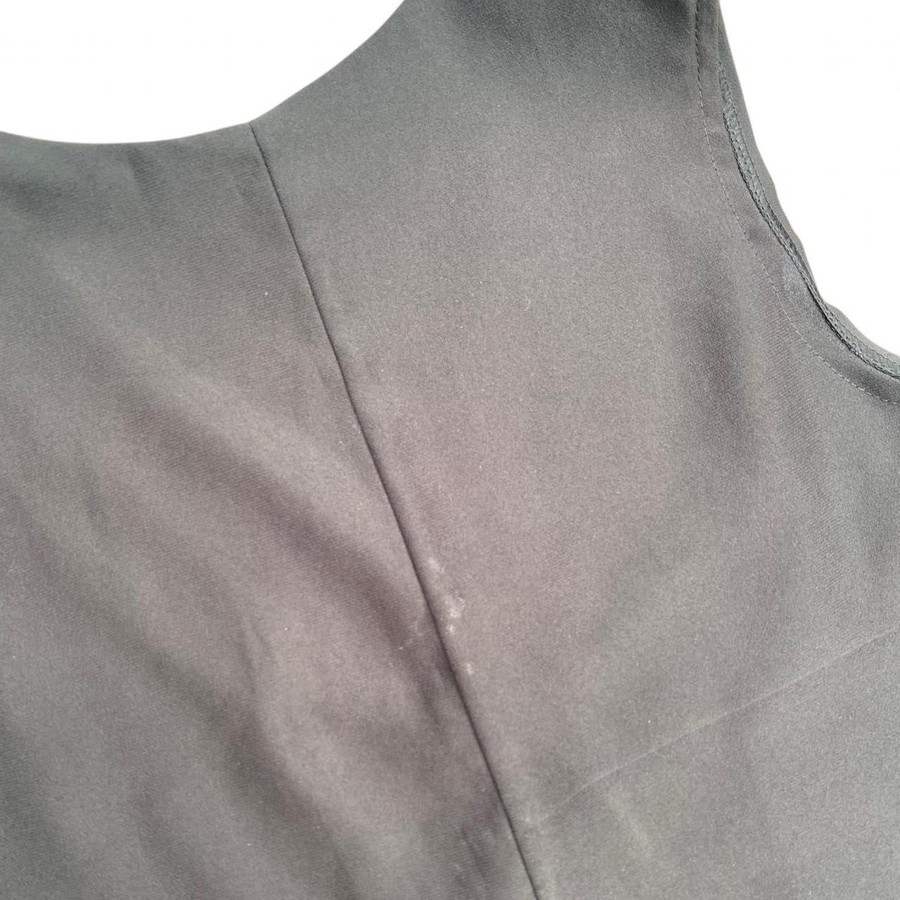 Vintage 90s Black button-up vest